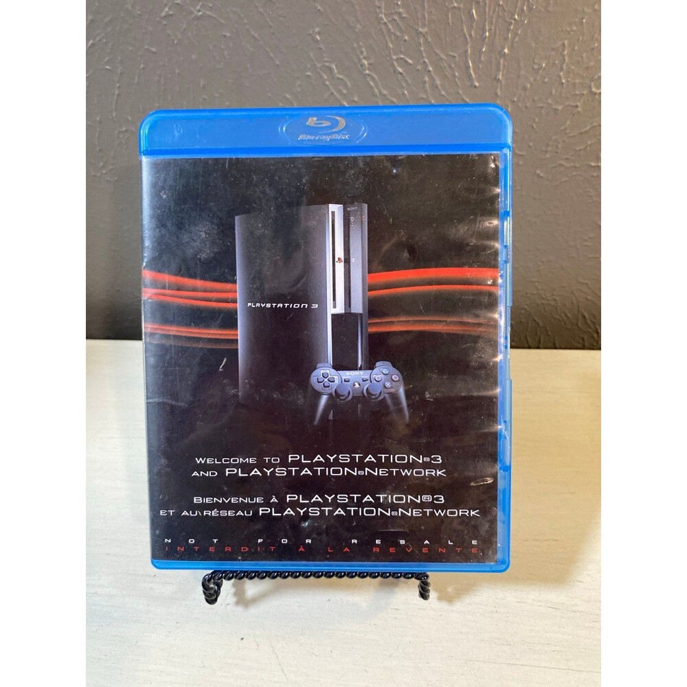 Welcome to Playstation 3 and Playstation Network Blu-Ray Vintage